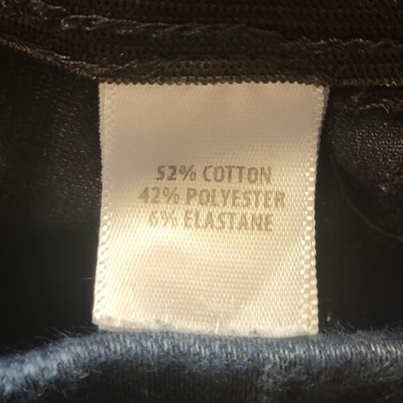 ST. JOHN High Rise Ankle Zipper Pull On Crop Ankle Blue Skinny Denim Jean Size 8 - Picture 10 of 12